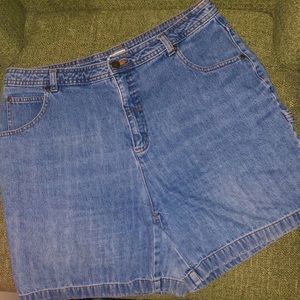 cherokee brand vintage jean shorts